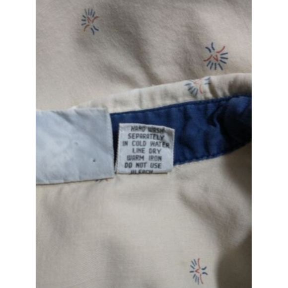 Vintage Sudden Impact Womens Patterned Button Down Shirt Size Large Beige Khaki - Picture 5 of 5